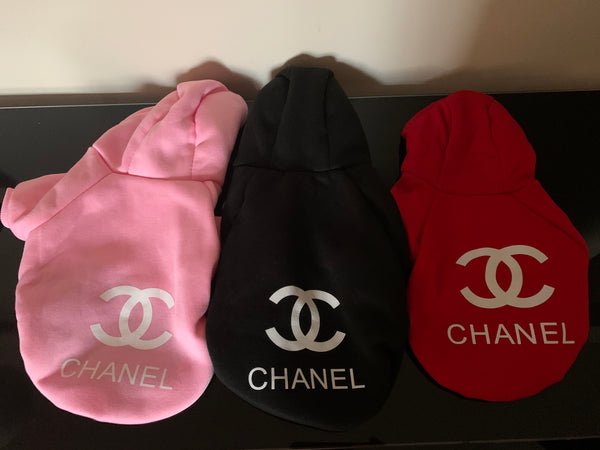 Kangaroo inspiré de Chanel pour chiens et chats, hoodie Chanel inspired for dogs and cats